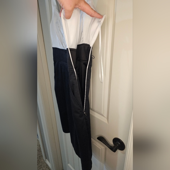 [EXPRESS STUDIO DESIGN] Black & White Colorblock Mini Dress《12》Like NEW - Picture 8 of 16